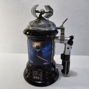 Star Wars 2016 Bradford Exchange Darth Vader Porcelain Fleet Stein 32 OZ,